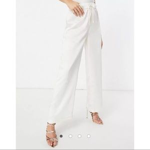 4th & Reckless Wide Legged Satin Pants